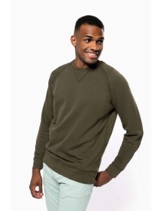 K-KA480-Sweat-shirt BIO col rond manches raglan Homme 2